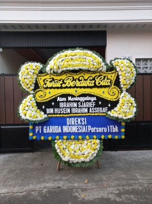Papan Bunga Duka di Cipondoh