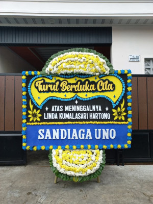 Papan Bunga Duka di Cipondoh